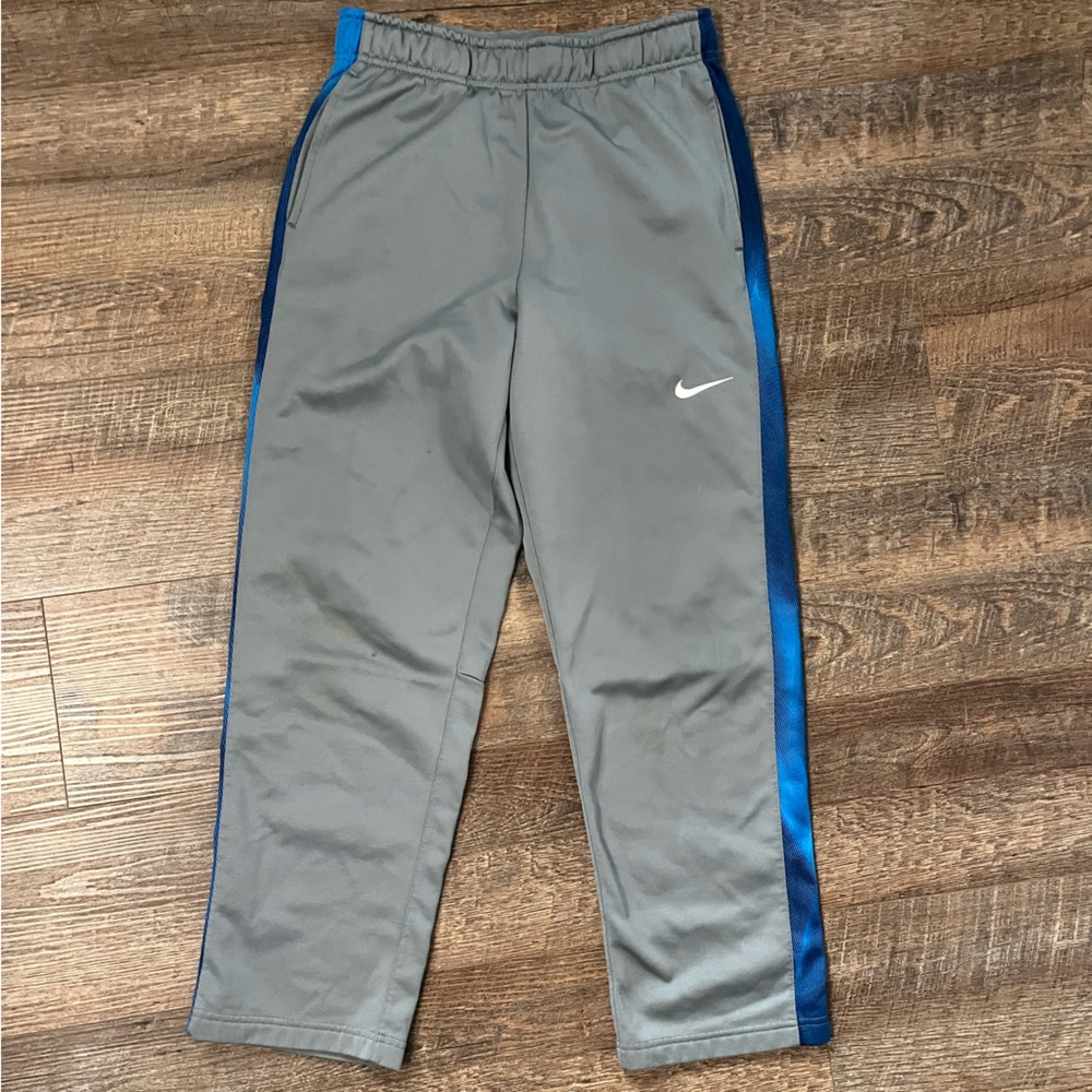 Nike Youth XL Gray and Blue Joggers